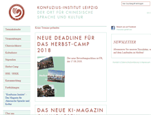 Tablet Screenshot of konfuziusinstitut-leipzig.de